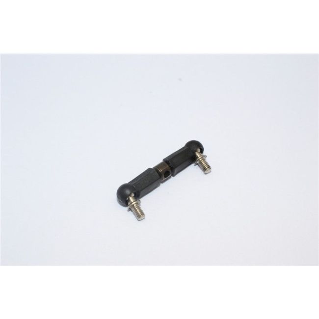 STEEL SERVO TIE ROD WITH PLASTIC ENDS  - 1PC