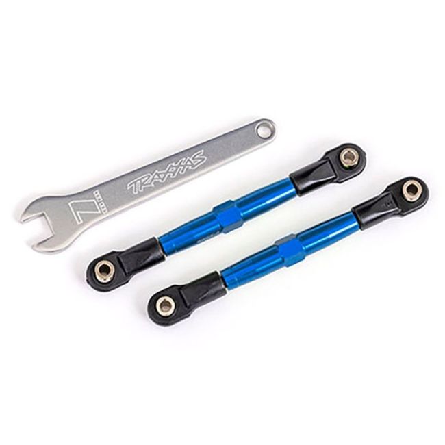 koop Toespoorstang 7075-T6 aluminium blauw 75mm voor l/r by Traxxas for only € 36,95 in TRX 2000 tot 2699, Ophanging, Ophanging / koppelingen, Turnbuckles & Threaded Rods at Bliek Modelbouw, Bliek Modelbouw. Beschikbaar