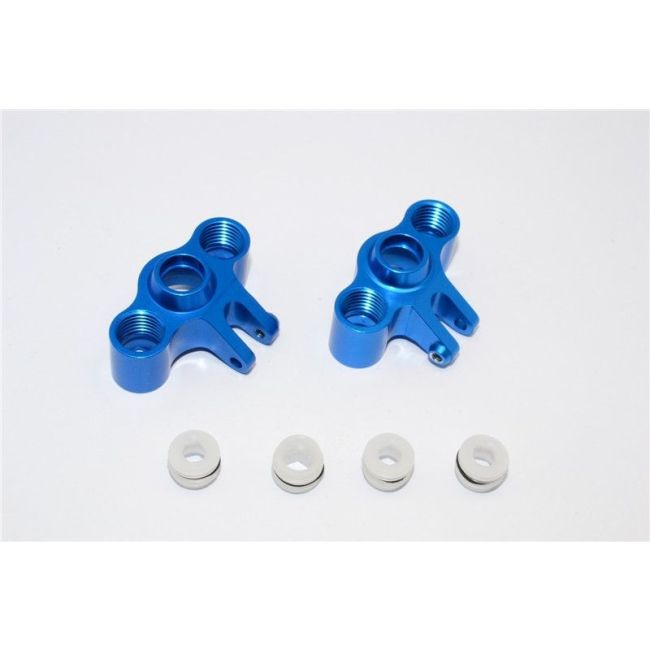 ALLOY FRONT/REAR KNUCKLE ARM - 1PR SET blue