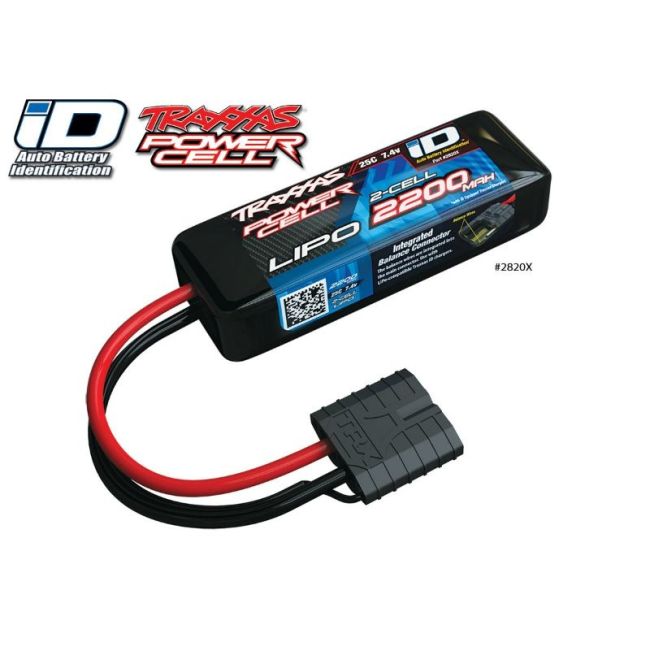 LiPo-krachtcel 2200mAh 7,4V 2s 25C