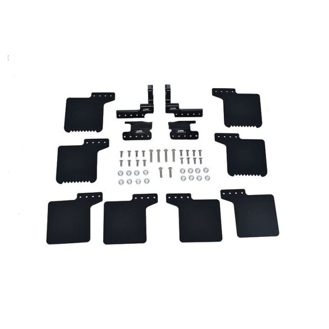 SCALE ACCESSORIES: MUD FLAP FOR SCX0 III JEEP -50PC SET