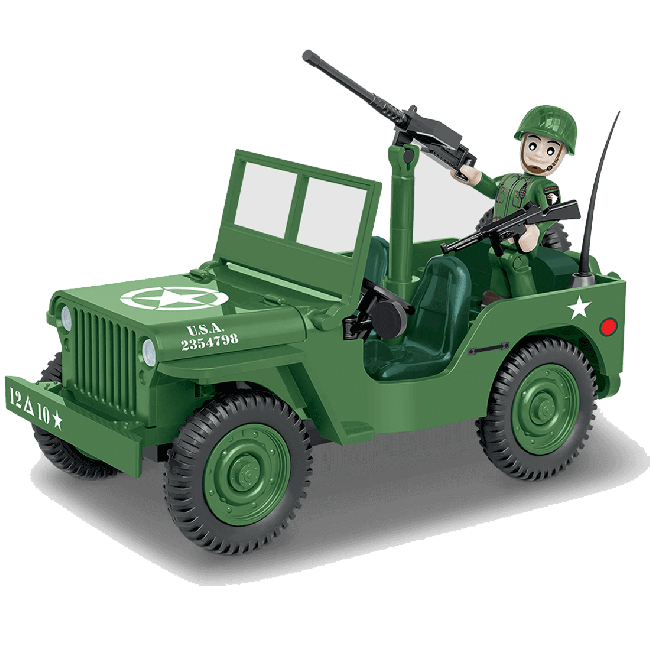 Cobi 85 Pcs Small Army /2399/ U.S.Army Truck 1/4 Ton