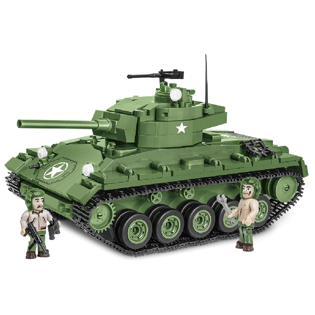 Cobi 588 Pcs HC WWII /2543/ M24 Chaffee