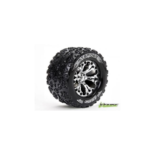 LOUISE, LT3203C, Band met Velg MT-SPIDER 2.8" Chroom 0-Offset (2)