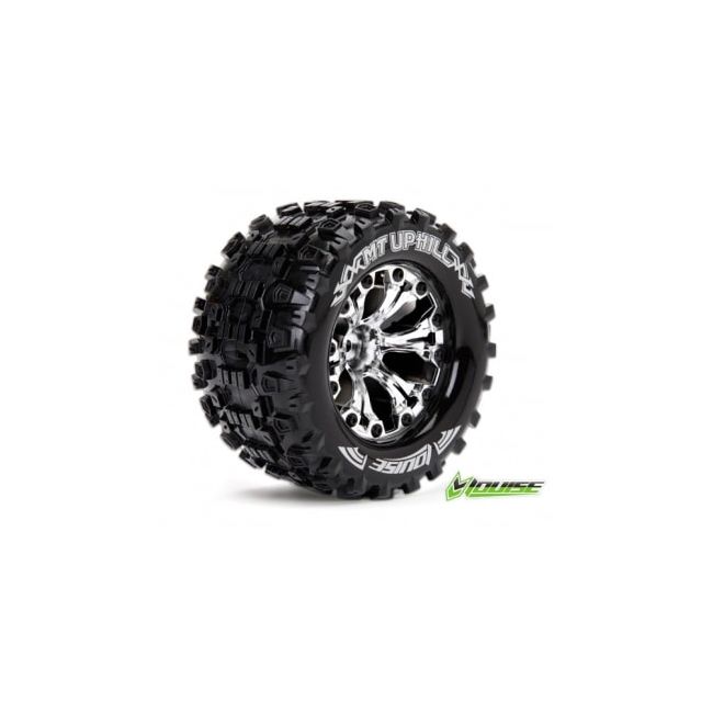 LOUISE, LT3204C, Band met Velg MT-UPHILL 2.8" Chroom 0-Offset (2)