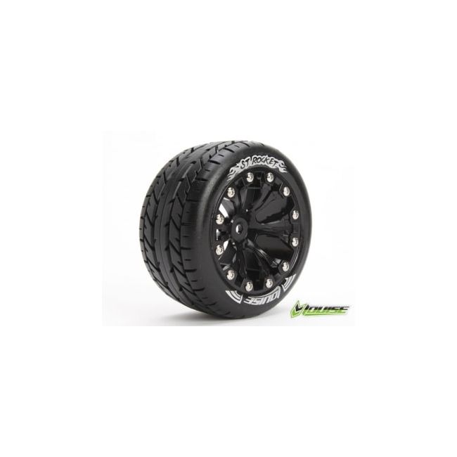 LOUISE, LT3208B, Band met Velg ST-ROCKET 2.8" Zwart 0-Offset (2)