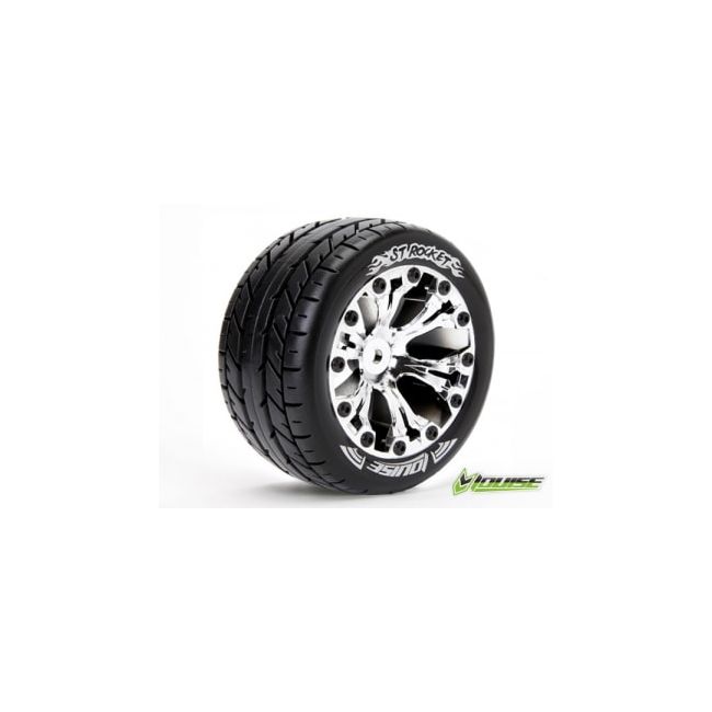 LOUISE, LT3208C, Band met Velg ST-ROCKET 2.8" Chroom 0-Offset (2)