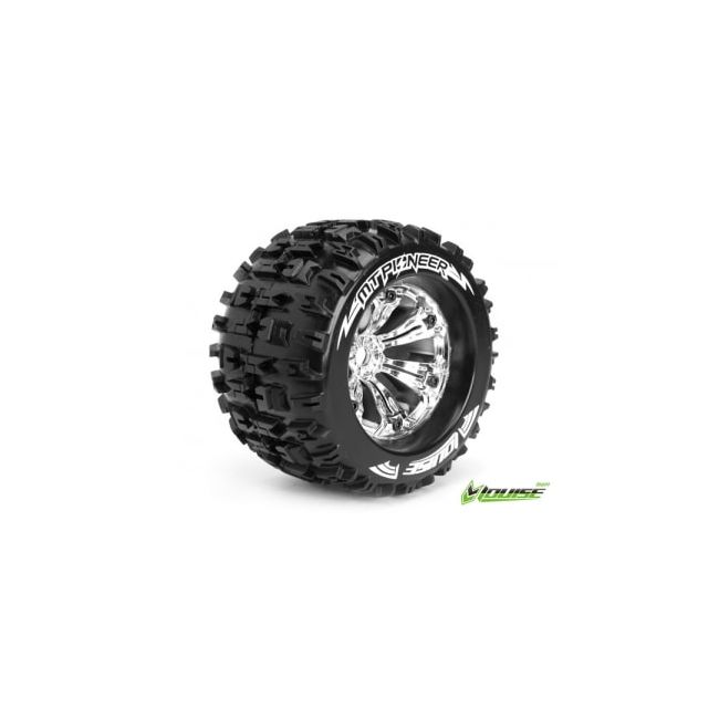 LOUISE, LT3218C, Band met Velg MT-PIONEER 3.8" Chroom 0-Offset (2)