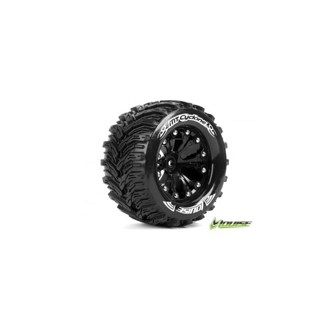 LOUISE, LT3226B, Band met Velg MT-CYCLONE 2.8" Zwart 0-Offset (2)