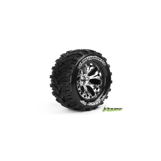 LOUISE, LT3226C, Band met Velg MT-CYCLONE 2.8" Chroom 0-Offset (2)