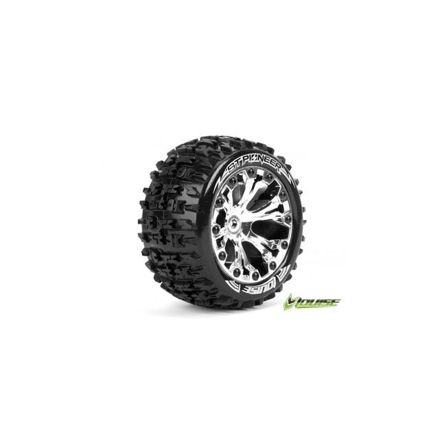 LOUISE, LT3227C, Band met Velg ST-PIONEER 2.8" Chroom 0-Offset (2)