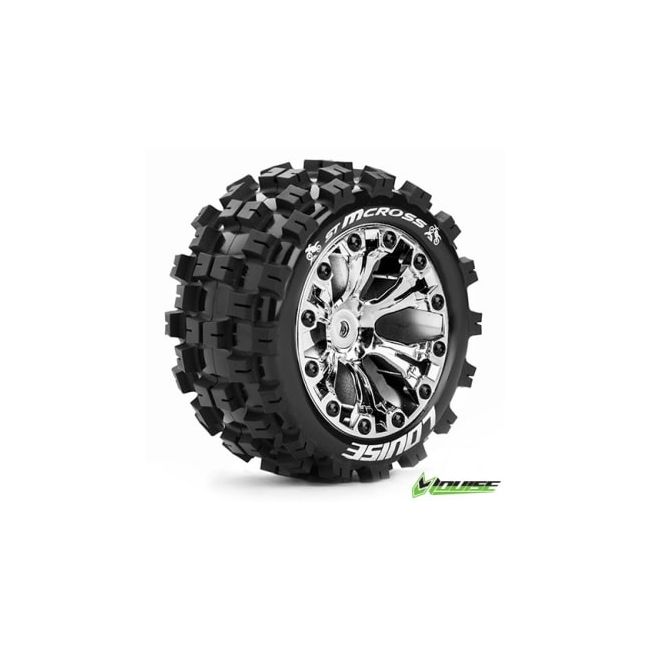 LOUISE, LT3272C, Band met Velg ST-MCROSS 2.8" Chroom 0-Offset (2)