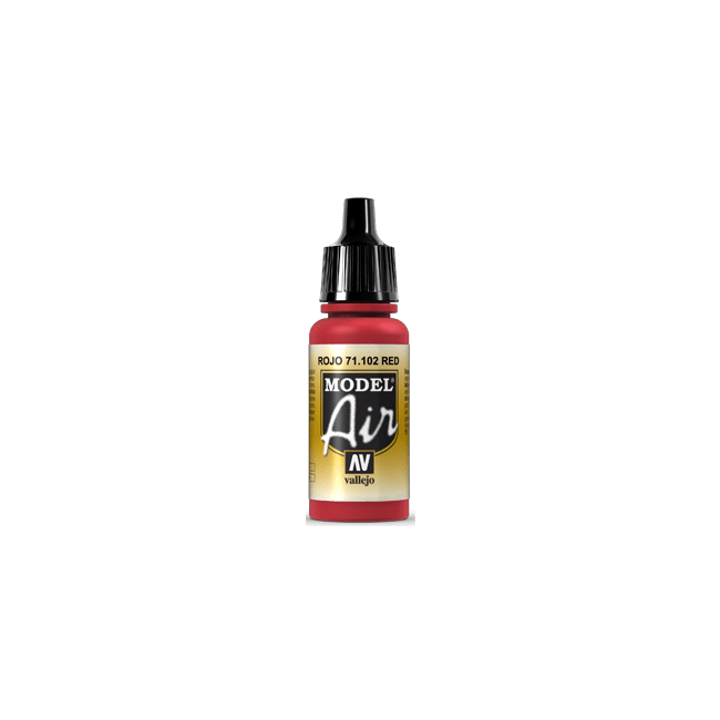 Model Air 71102 Red, 17 ml