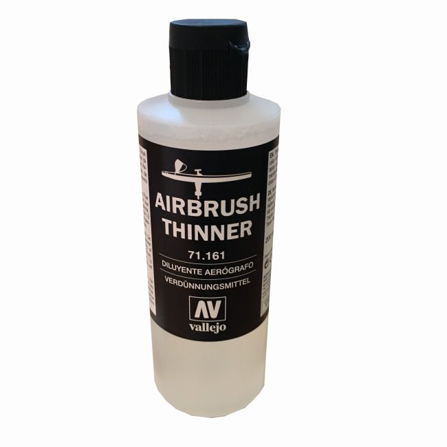 Vallejo Airbrush Verdünner (Thinner) (200ml) -neue Formel-