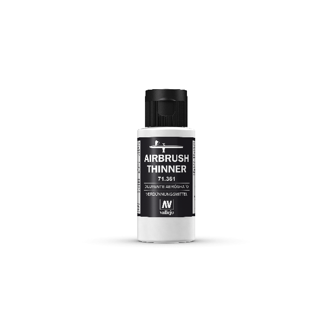 Vallejo Airbrush Verdünner (Thinner) (60ml) -neue Formel-