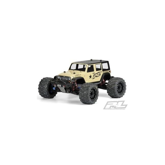 Body Jeep Wrangler (Clear) Revo/ Maxx/ Summit/ Savage#