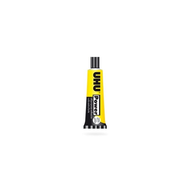 UHU All Purpose Adhesive Power Transparent 45ml Tube