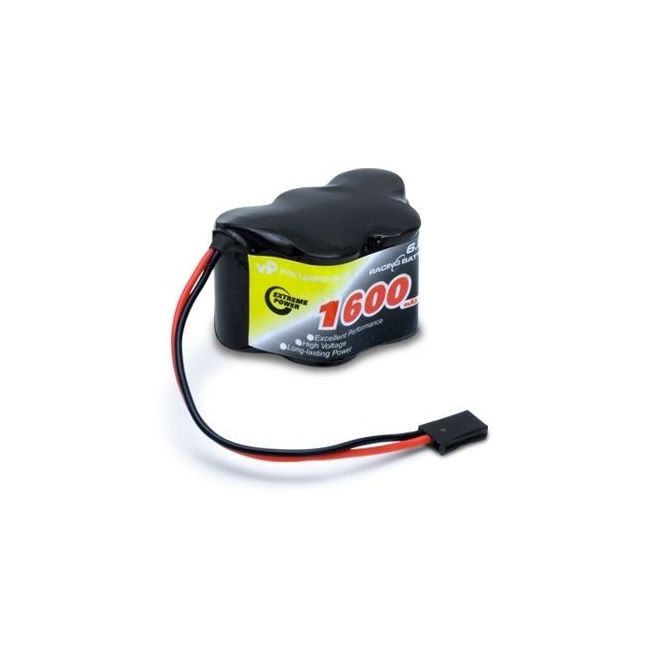 Receiver battery NiMH 6,0V 1600mAh Hump