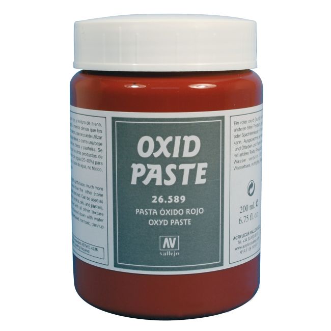 Vallejo Textur Red Oxid Paste (200 ml)