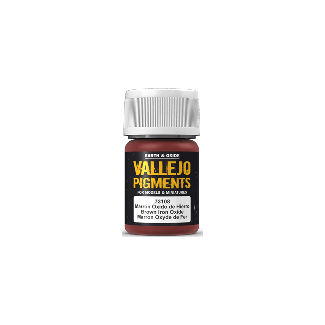 Vallejo Pigment Brown Iron Oxide 30ml