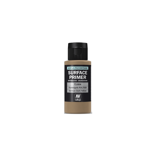 Vallejo Surface Primer German Dunkelgelb (RAL7028) (60ml)