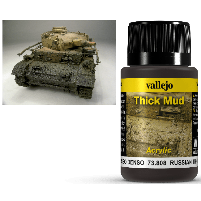 Vallejo Weathering Effects Thick Mud Russian 40 ml