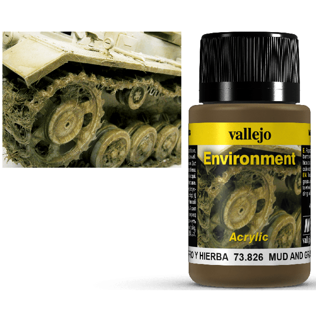 Vallejo Weathering Effects Environment Mud and Grass Effect