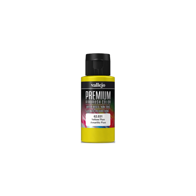 Vallejo Premium: Yellow Fluo (Polyu.) (60ml)