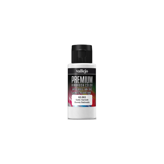 Vallejo Premium: Satin Varnish (Polyu.) (60ml)