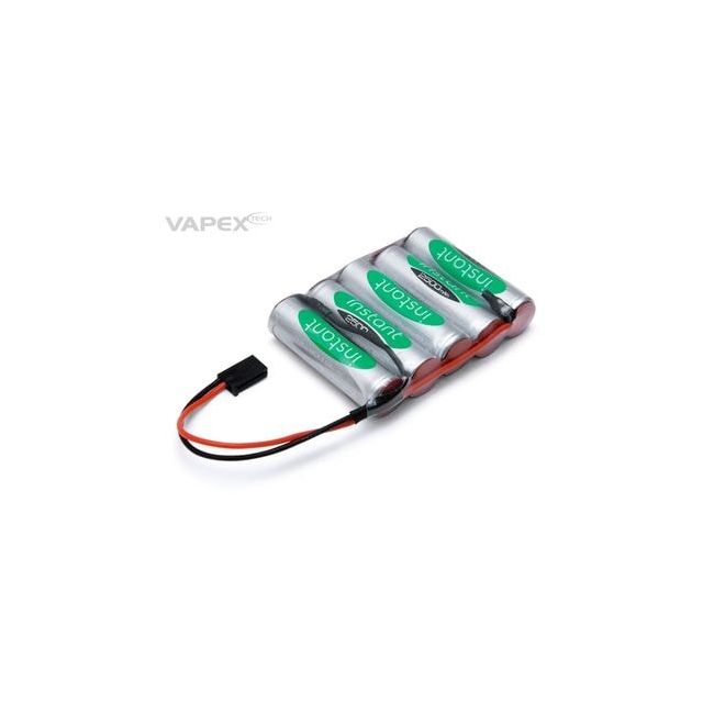 Receiver Battery NiMH 6,0V 2500mAh Flat