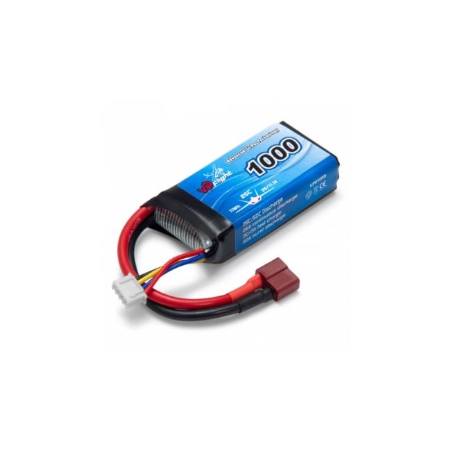 Li-Po Battery 3S 11,1V 1000mAh 25C T-Connector