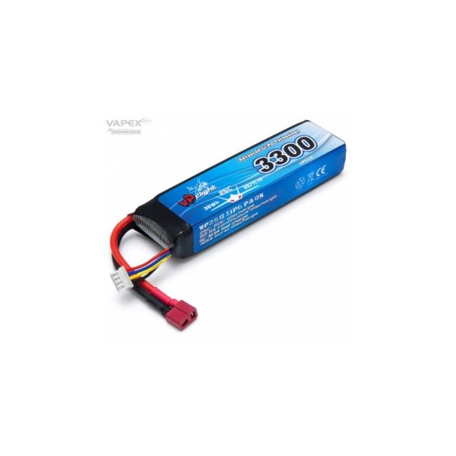 Li-Po Battery 3S 11,1V 3300mAh 25C T-Connector