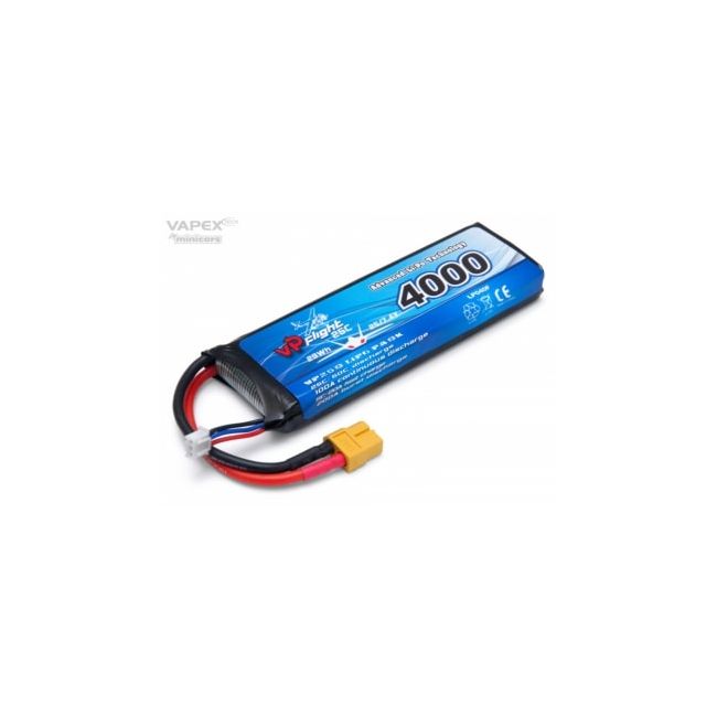 Li-Po Battery 2S 7,4V 4000mAh 25C XT60-connector