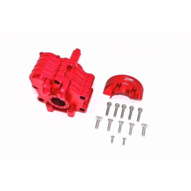 ALUMINUM CENTER GEARBOX -15PC SET red