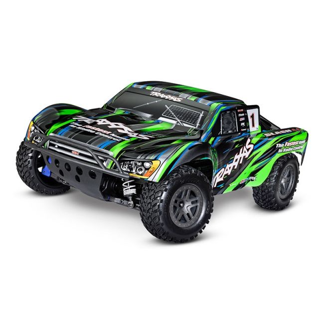 TRAXXAS Slash 4x4 BL-2S groen 1/10 Korte baan RTR