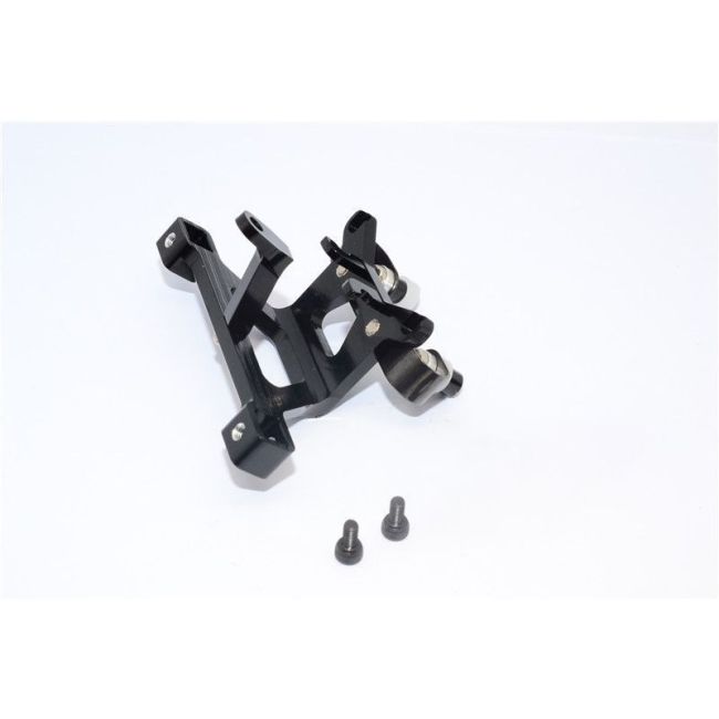 ALLOY FRONT BODY POST MOUNT WITH SCREW  - 1PC SET black