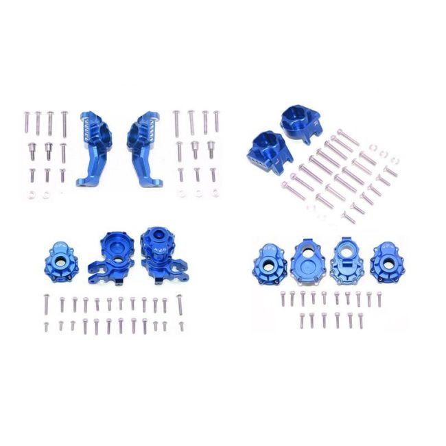 ALU ft+rr C HUB rr GEAR BOX MOUNTS ft+rr Knkl ARMS -104PCS