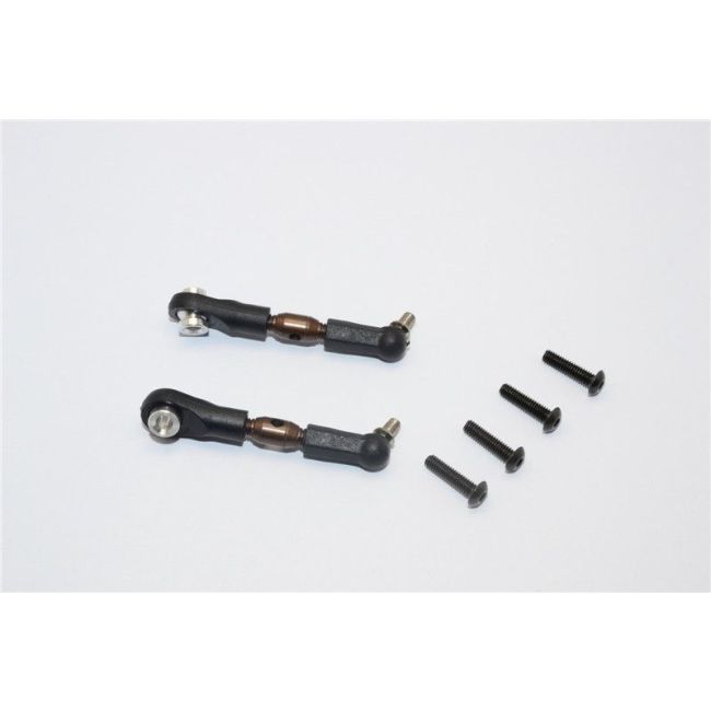 SPRING STEEL FRONT/REAR ANTI-THREAD TIE ROD - 1PR SET