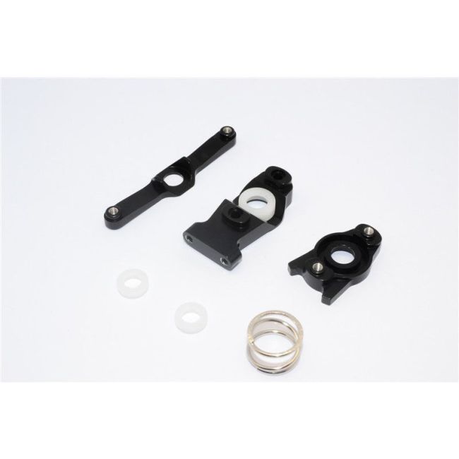 ALLOY STEERING ASSEMBLY - 3PCS SET black