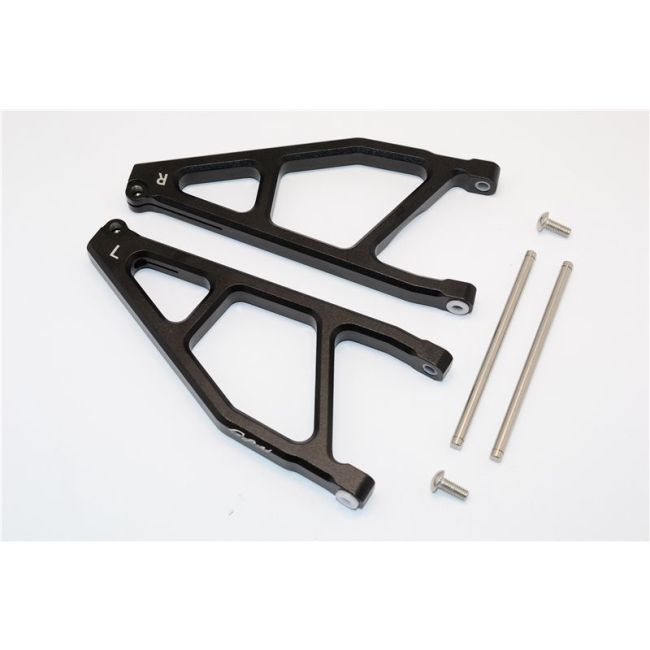 ALUMINUM REAR UPPER ARMS -1PR black