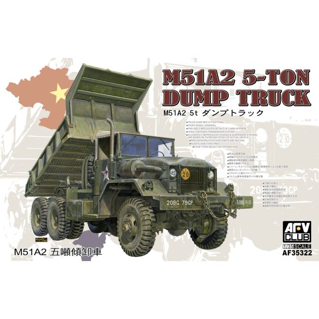 1/35 M51A2 5-Ton Dump Truck AFV-Club 