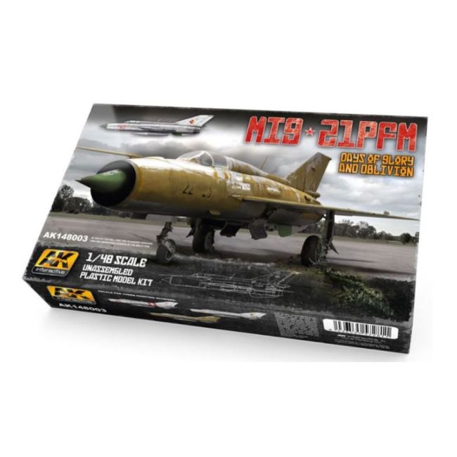 AK - 1/48 MIG-21 PFM DAYS OF GLORY AND OBLIVION