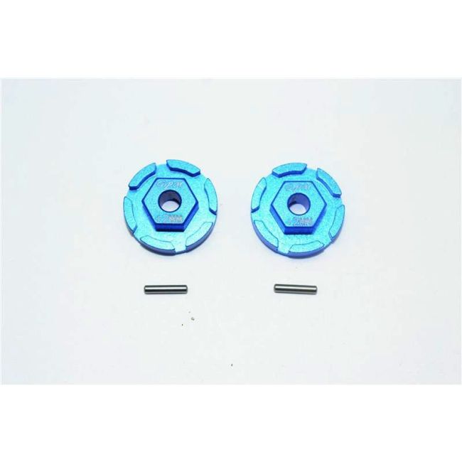 ALUMINUM HEX ADAPTER (+2MM) -4PC SET blue