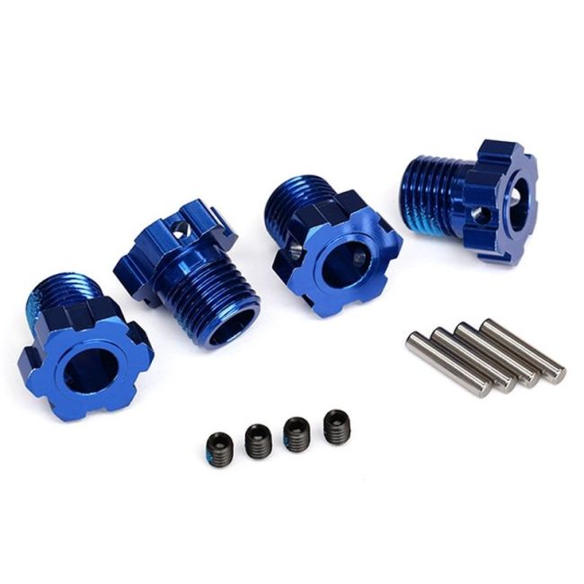 koop Wieldrager aluminium blauw 17mm by Traxxas for only € 22,95 in TRX 8500 tot 8999 at Bliek Modelbouw, Bliek Modelbouw. Beschikbaar