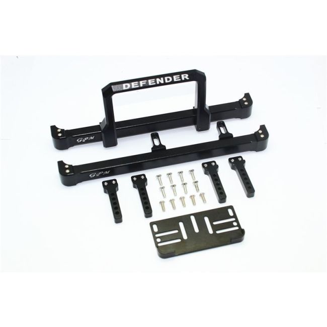 ALU ft&rr BUMPER W.WINCH PLATE ON-ROAD STREET FIGHTER -20PCS