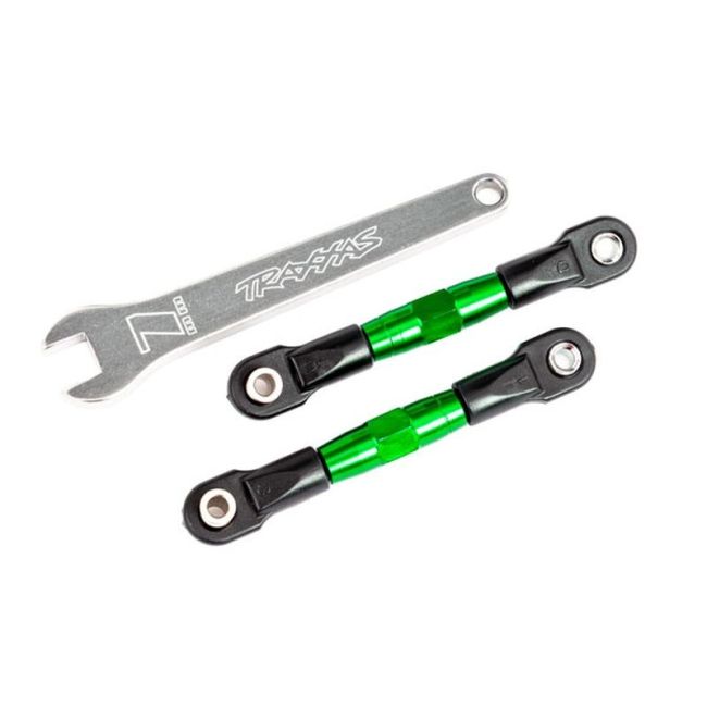 koop Camber trekstang 7075-T6 aluminium groen 56mm achter l/r by Traxxas for only € 36,95 in TRX 2000 tot 2699, Ophanging, Ophanging / koppelingen, Turnbuckles & Threaded Rods at Bliek Modelbouw, Bliek Modelbouw. Beschikbaar