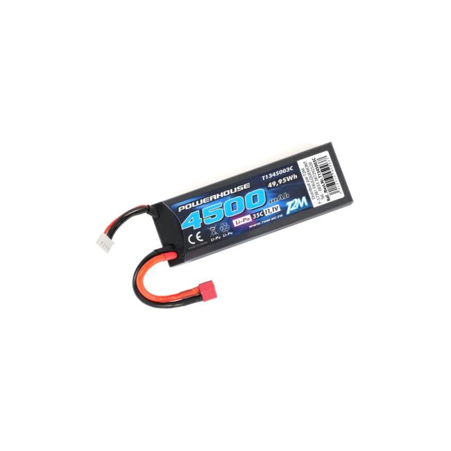 Batterie lipo 4500 MAh 3S 11,1v 35c prise Dean T Hardcase