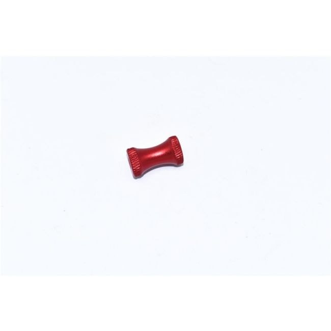 ALUMINUM COLLAR FOR REAR CHASSIS BRACE -1PC SET red