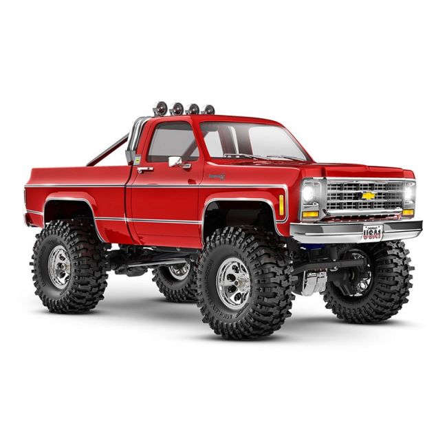 TRAXXAS TRX-4M Chevy K10 4x4 lifted rot 1/18 Crawler RTR