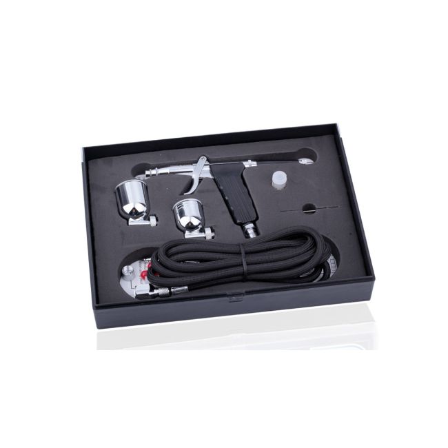 Airbrush pistool Fengda BD-116K met 0,2mm, 0,3mm en 0,5mm nozzle